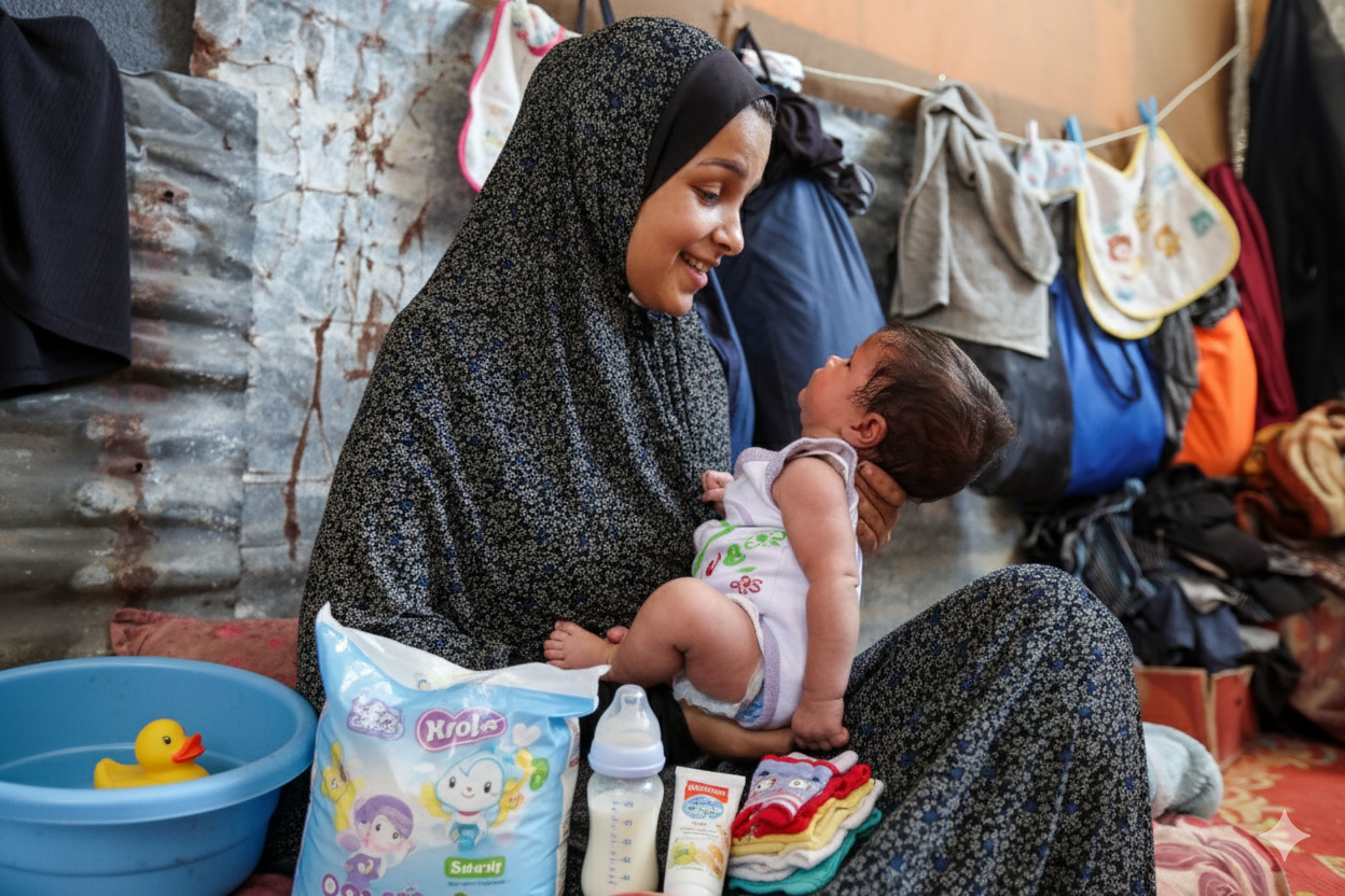 A featured donation campaign by Yafa Relief